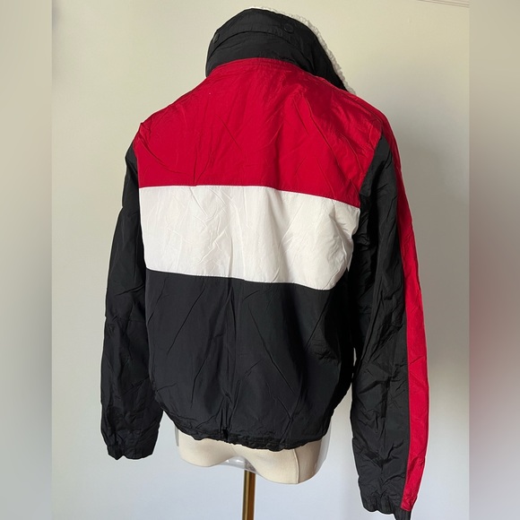 Hollister women’s jacket in black/red/white.               Size S - Picture 4 of 8